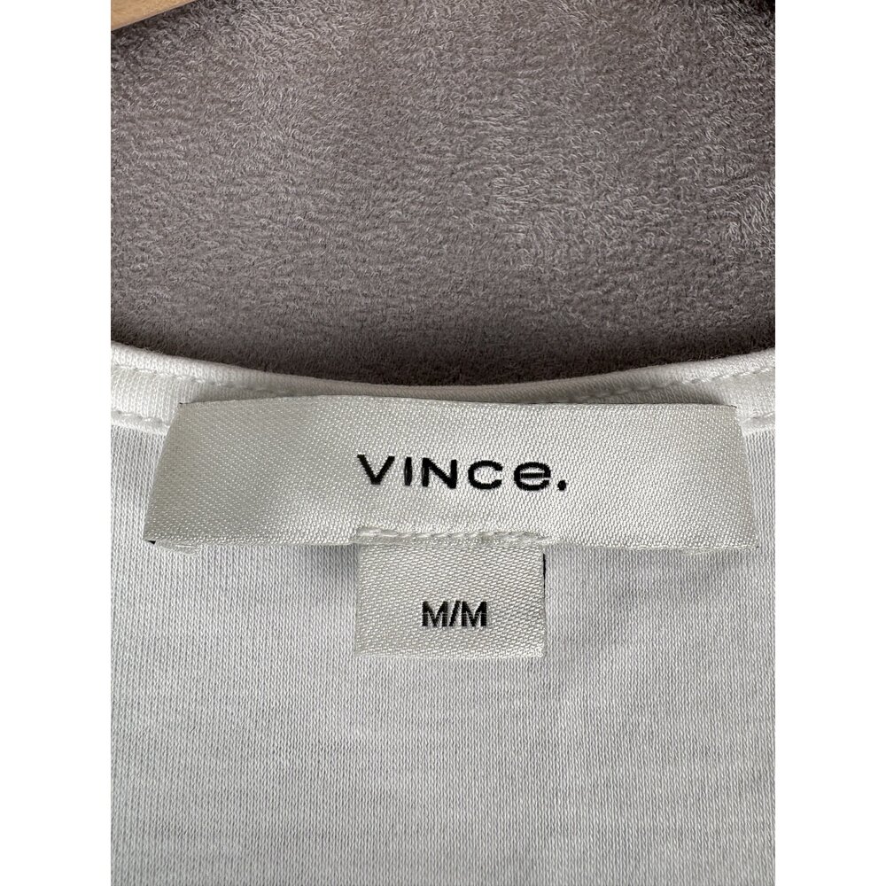 Vince Sleeveless Maxi Dress‎ Square Neck Tie Waist Size M - Picture 4 of 10